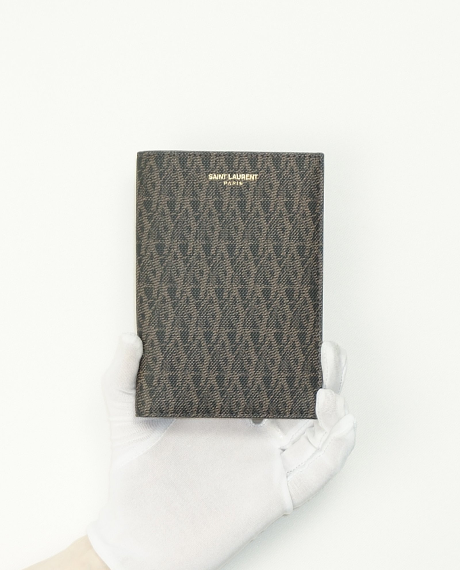 Ysl best sale passport holder